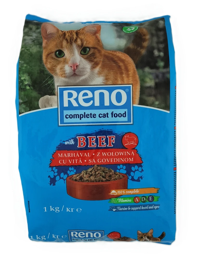 RENO granule mačka Hovädzie - 1kg