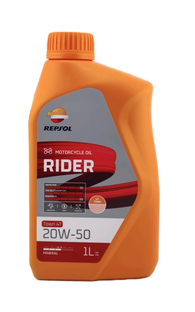 REPSOL RIDER TOWN 4T 20W-50 - 1l