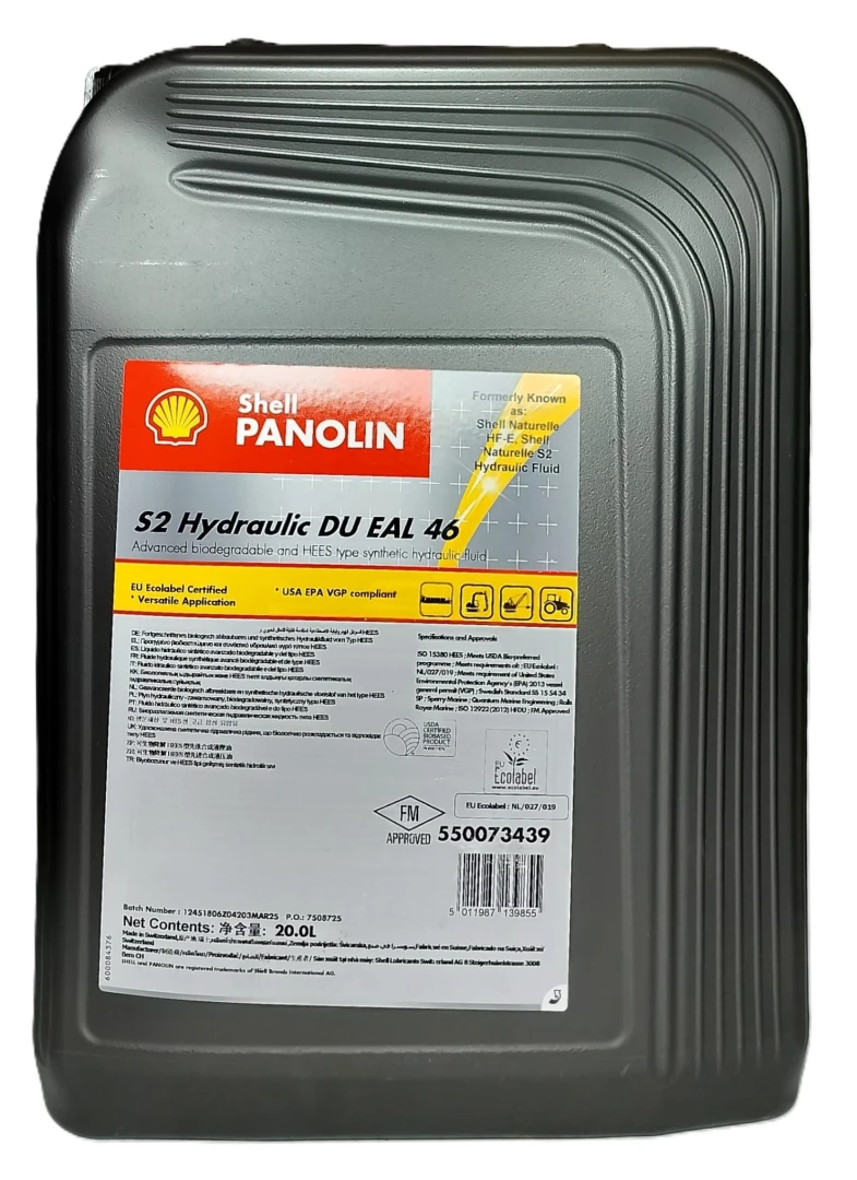SHELL PANOLIN S2 HYDRAULIC DU EAL 46 - 20l