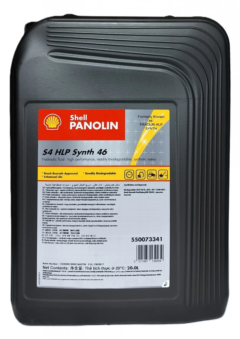 SHELL PANOLIN S4 HLP SYNTH 46 - 20l