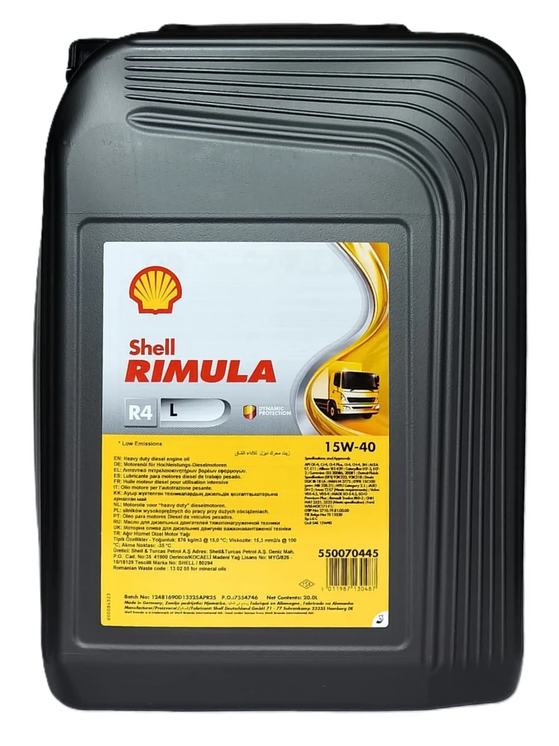 SHELL RIMULA R4 L 15W-40 - 20l