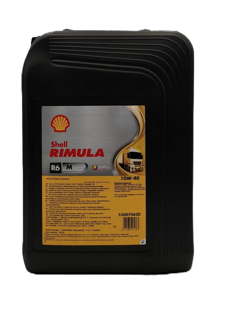 SHELL RIMULA R6 M 10W-40 - 20l