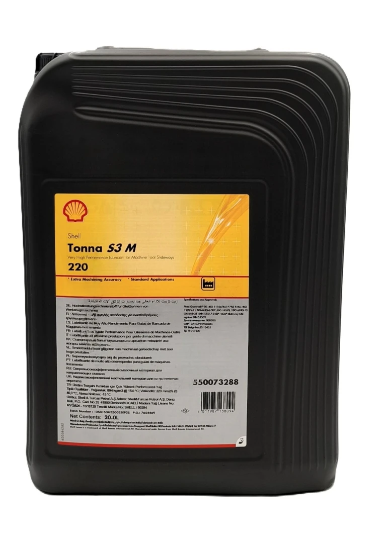 SHELL TONNA S3 M 220 - 20l