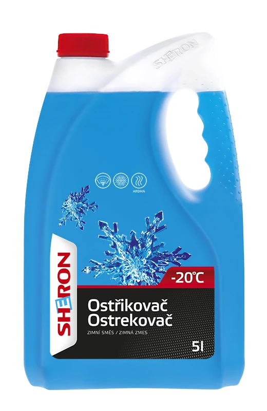 SHERON Zimná kvapalina do ostrekovačov -20 °C - 5l