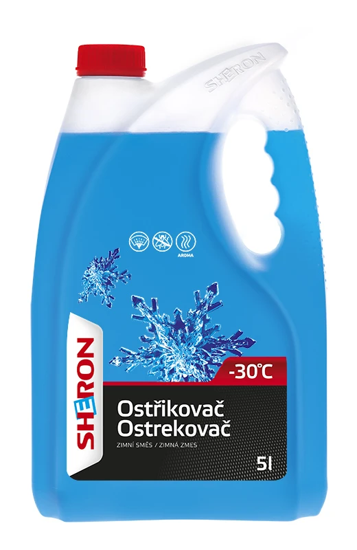 SHERON Zimná kvapalina do ostrekovačov -30 °C - 5l