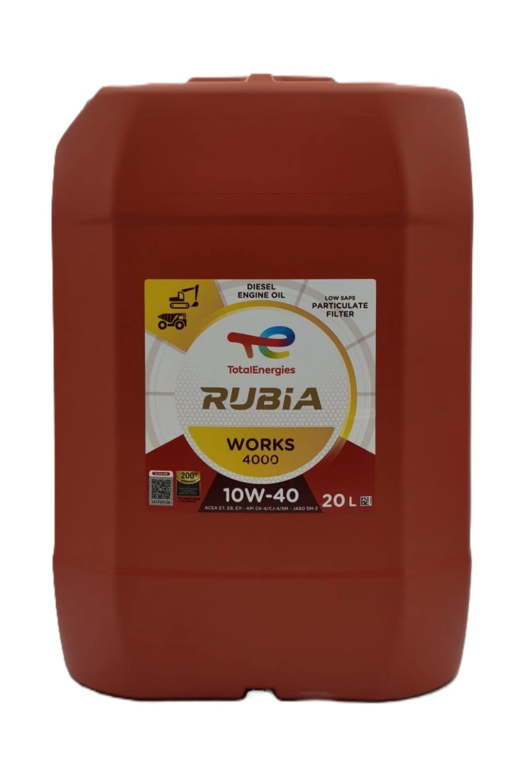 TOTAL RUBIA WORKS 4000 10W-40 - 20l