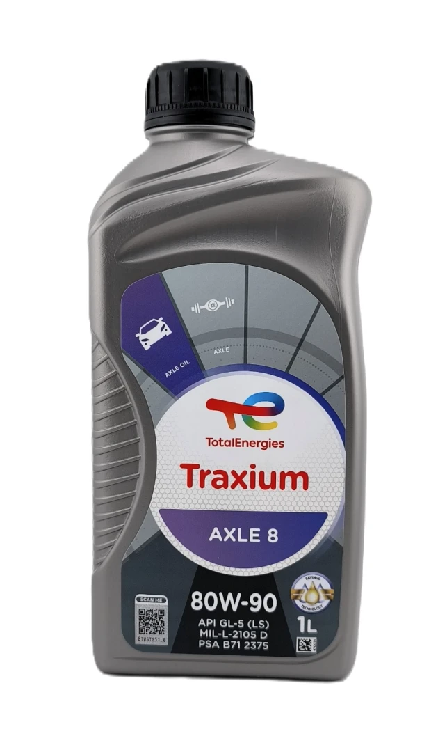 TOTAL TRAXIUM AXLE 8 80W-90 - 1l