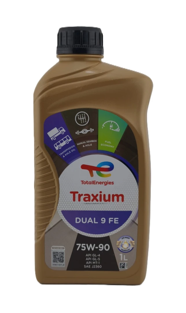 TOTAL TRAXIUM DUAL 9 FE 75W-90 - 1l