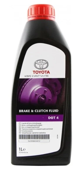 TOYOTA BRAKE AND CLUTCH FLUID DOT 4 - 1l