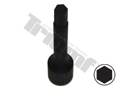 inbus 3/8", dĺžka 100mm nadstavec v 1/2" hlavici