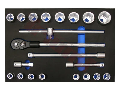 Modul gola sada 3/4" 6 hran, 21 dielny, plný
