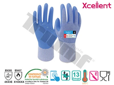 Rukavica pracovná xcellent, 12-383, UHMWPE, mäkčený nitril 8 / M