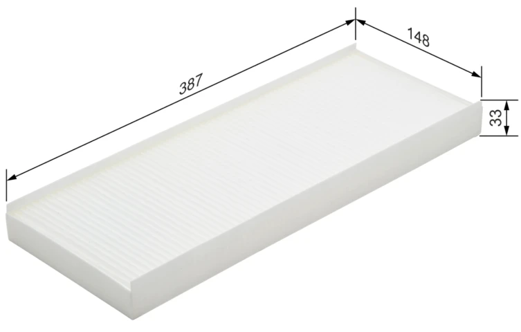 Kabínový filter BOSCH 1 987 432 017