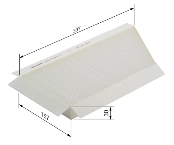 Kabínový filter BOSCH 1 987 432 048