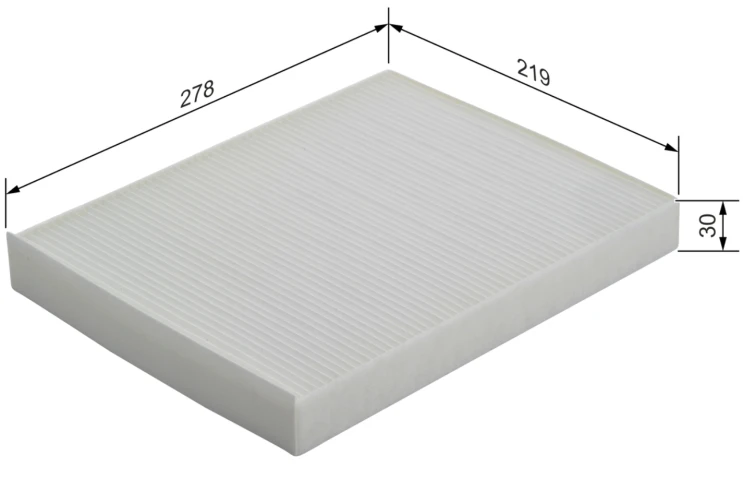 Kabínový filter BOSCH 1 987 432 114