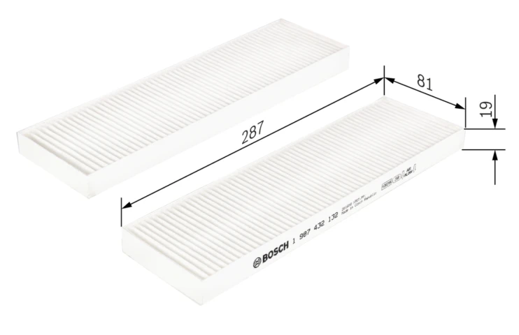 Kabínový filter BOSCH 1 987 432 132