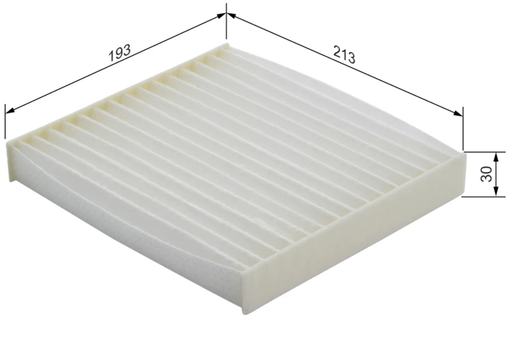 Kabínový filter BOSCH 1 987 432 190
