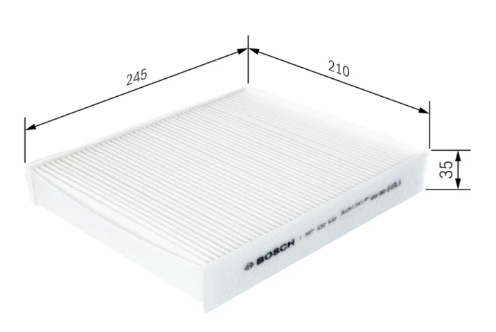 Kabínový filter BOSCH 1 987 432 539