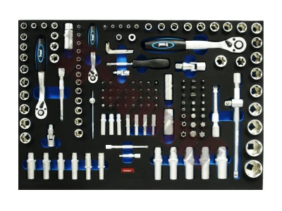Modul gola sada 1/4" - 3/8" - 1/2"," ECONOMY", 181 - dielny