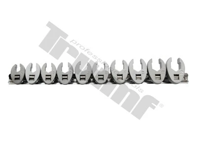 Sada kľúčov 3/8" otvorených 10 - 19 mm, 10-dielna