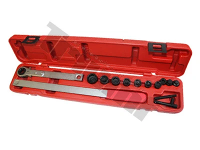 Sada pre montáž a demontáž drážkovaného klinového remeňa, hlavice 3/8"1/2"5/8",8,12,13,14,17,18,24mm