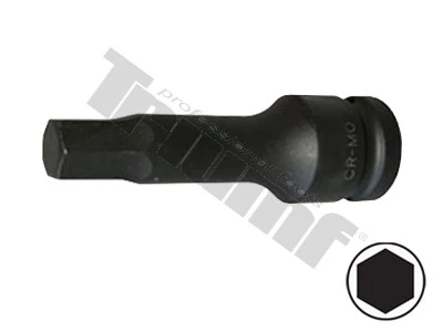 Hlavica inbus kovaná, 1/2" vstup 4 mm
