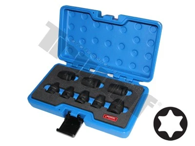 Sada hlavíc 1/2"vstup E-profil 8 dielna