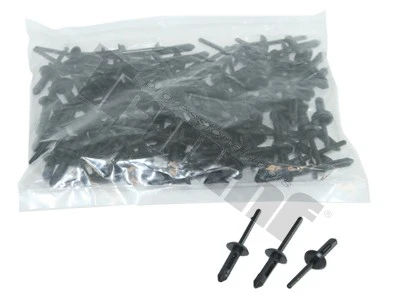 Sada plastových nitov, kotviaci rozsah OE 3-6 mm