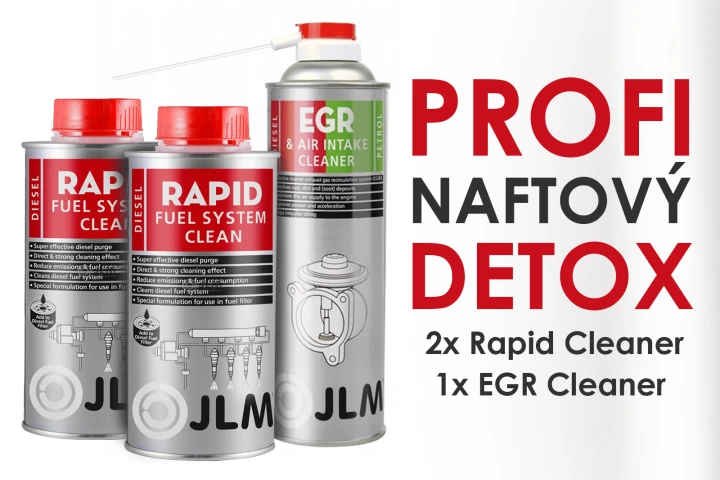 JLM Profi naftový DETOX sada