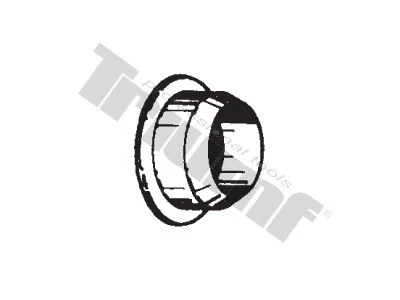 Zatláčacia klipsa 10,5 x 8,0 mm