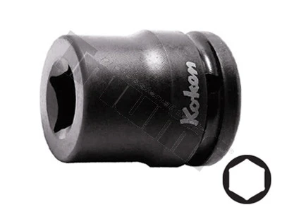 hlavica kovaná 3/4" profil 4-hran, 19 mm, dĺžka 53 mm