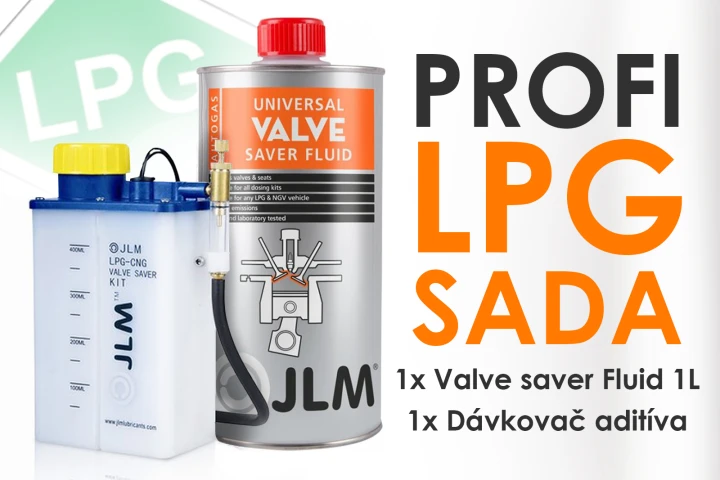 JLM ochrana ventilov sada + 1L aditíva