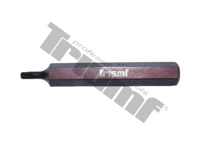 Bit Torx nevŕtaný, 10 mm driek, dĺžka 75 mm T15