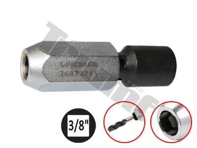 Držiak závitníkov rozsah M4-M14, 3/8"  vstup. Professionalna verzia