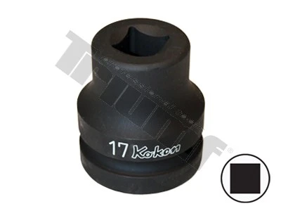 hlavica kovaná 1" profil 4-hr. 17mm, dľžka 60mm