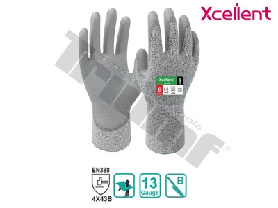 Rukavica pracovná xcellent, 12-330, UHMWPE, polyuretan X-wet 10 / XL