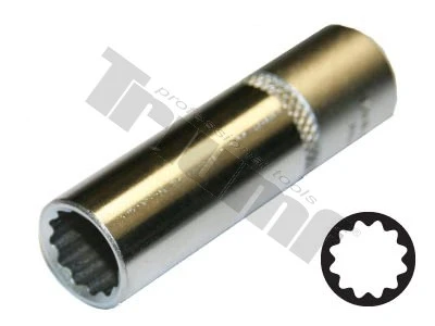 Hlavica 12 - hranná, 1/2" vstup, predĺžená 5/8"