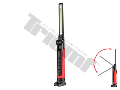 LED pracovné svietidlo - 70 až 700Lm, sklápacie, tenké, s magnetom