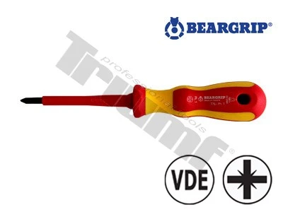 Skrutkovač krížový PD, 2K VDE, 1000V PD1 x 80 mm