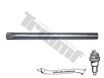 Hlavica na zapaľovacie sviečky 14 mm, 3/8”, extra dlhá 250 mm