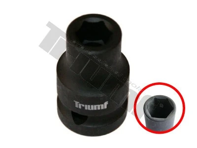 Hlavica kovaná 6 - hranná 1/2" vstup, krátka 26 mm