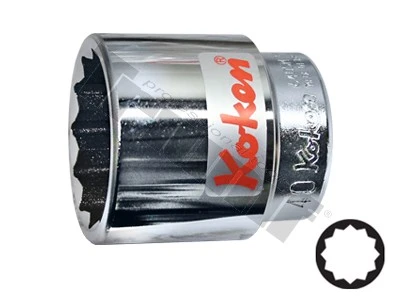 hlavica 3/4“ profil 12-hran 40 mm