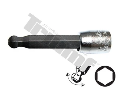 Nadstavec inbus s guličkou v 1/4" hlavici, dĺžka 50mm 5 mm