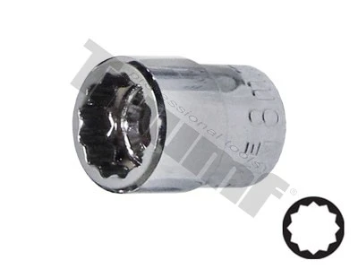 Hlavica 1/4" nízky profil 8 mm