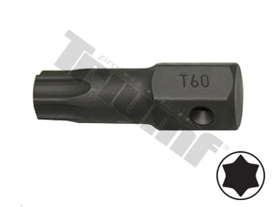Bit torx kovaný, 16mm driek T60