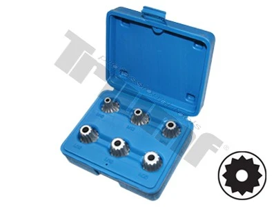 Sada 1/2" nástavcov XZN, 6 - dielna