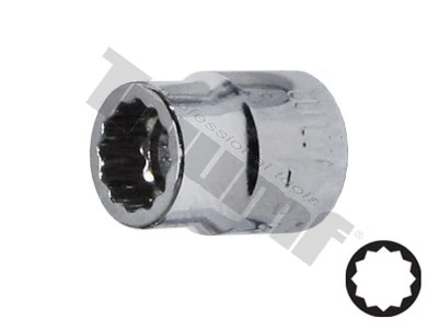 Hlavica 1/4" nízky profil 7 mm
