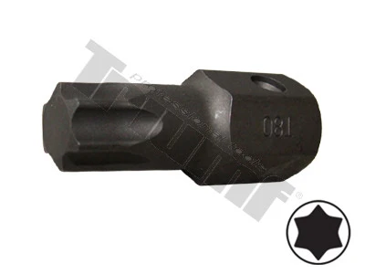 Bit torx, 22mm driek T80