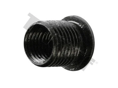 Závitová vložka rozmer vnútorný závi x stúpanie a celková dĺžkat 1ks, s golierom  M12 x 1,5 x 15 mm