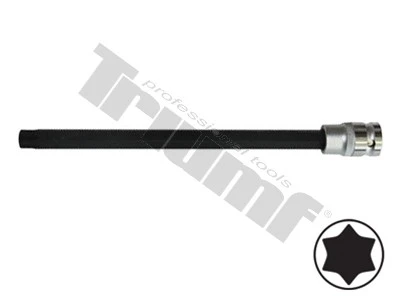 Nástavec Torx v 1/2" hlavici, nevŕtaný, L - 140 mm T25